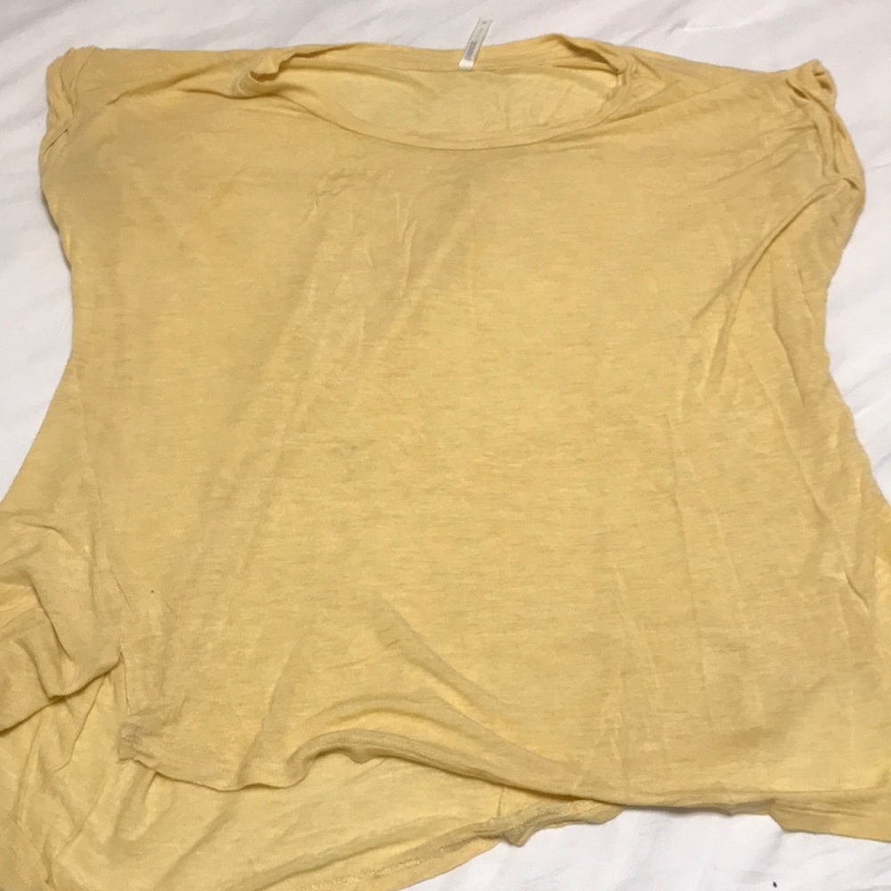 Yellow soft t-shirt